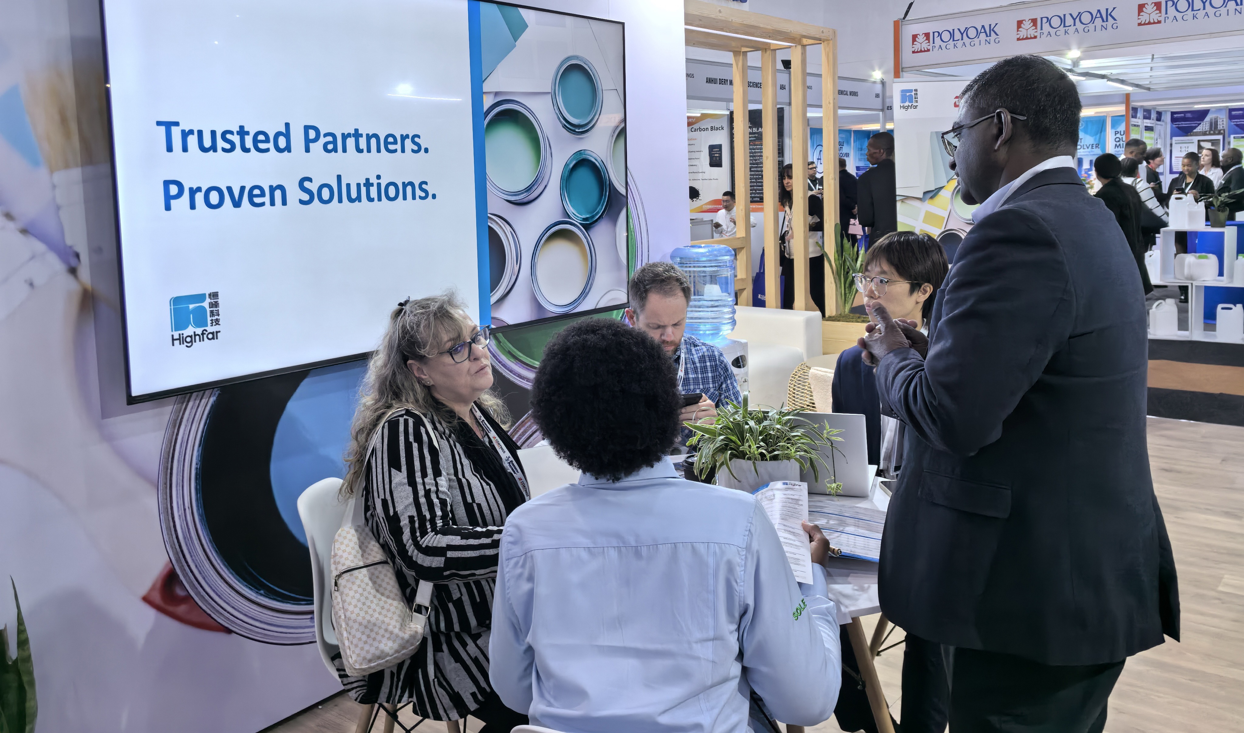 Highfar Concludes Successful Participation at Coatings for Africa